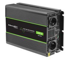 Перетворювач (інвертор) Qoltec 12V 230V 2000W/4000W (51935)