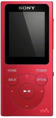 Компактный MP3 плеер Sony NW-E394R Red
