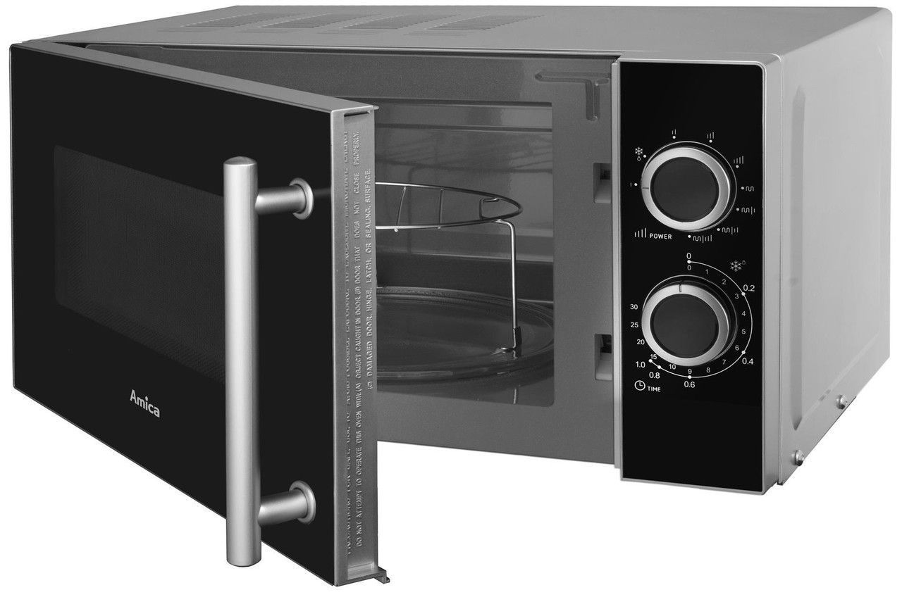 Мікрохвильовка з грилем Amica AMGF20M1GS