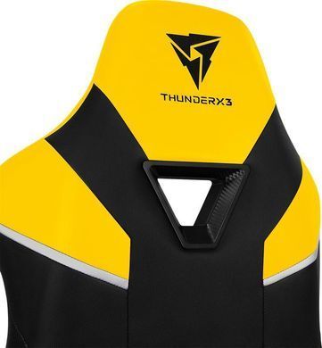 Комп'ютерне крісло для геймера ThunderX3 TC5 Bumblebee Yellow