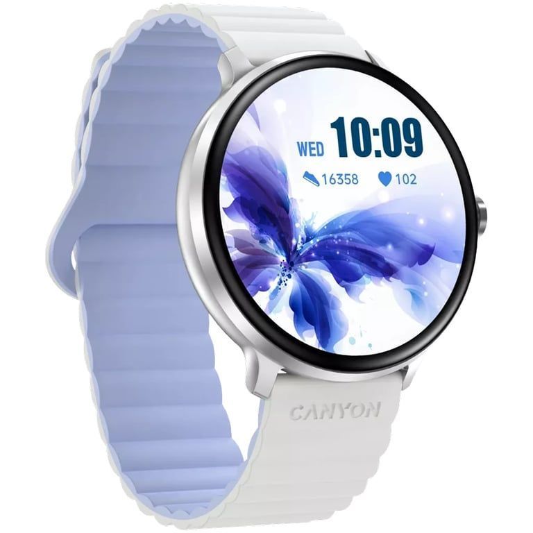 Смарт-годинник Canyon SW-69 Jacky White/Blue (CNS-SW69WB)
