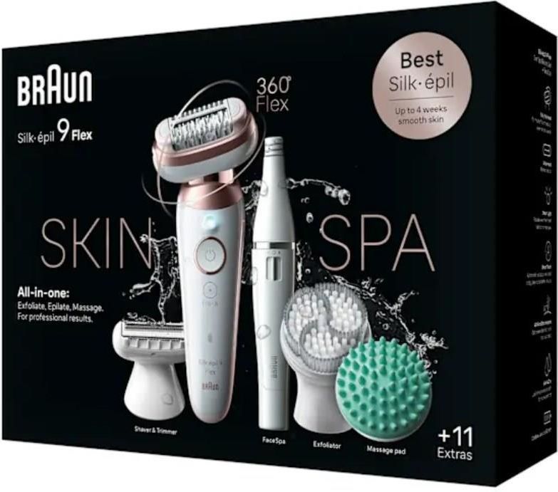 Епілятор Braun Silk-epil 9 Flex 9-580 3D