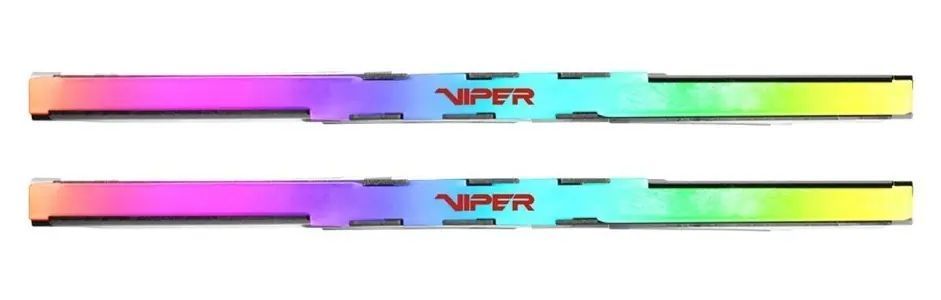 Пам'ять для настільних комп'ютерів Patriot 16 GB (2x8GB) DDR5 6000 MHz Viper Venom RGB (PVVR516G600C36K)