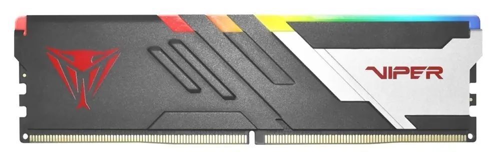 Пам'ять для настільних комп'ютерів Patriot 16 GB (2x8GB) DDR5 6000 MHz Viper Venom RGB (PVVR516G600C36K)