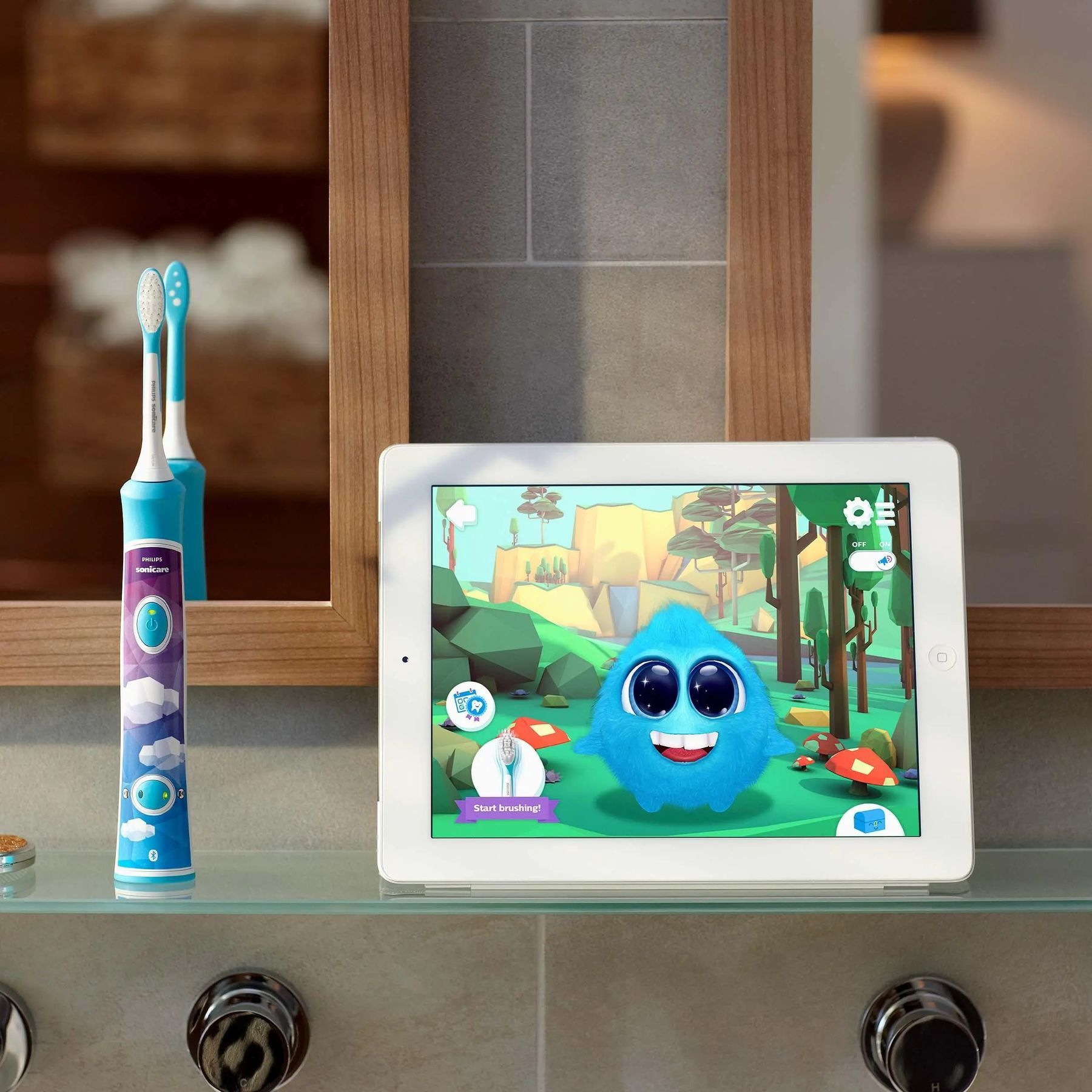 Електрична зубна щітка Philips Sonicare For Kids HX6322/04