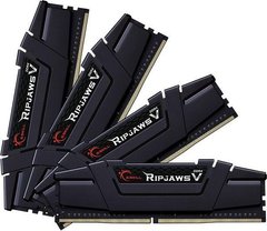 Пам'ять для настільних комп'ютерів G.Skill 128 GB (4x32GB) DDR4 3200 MHz Ripjaws V (F4-3200C16Q-128GVK)