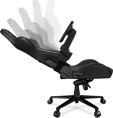 Комп'ютерне крісло для геймера Yumisu 2050X Black (Y-2050X-BB)