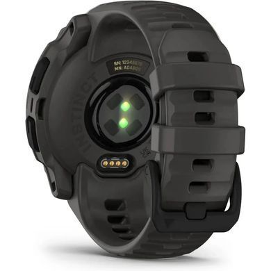 Смарт-часы Garmin Instinct E 40mm Black with Charcoal Band (010-02932-00/13)