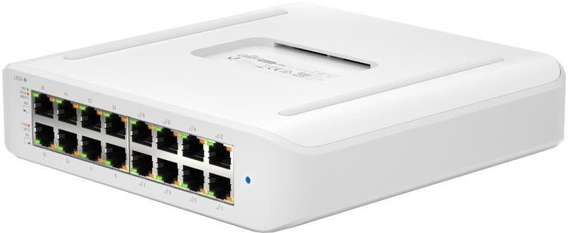 Коммутатор управляемый уровня 2 Ubiquiti UniFi Switch Lite 16 PoE USW-Lite-16-PoE