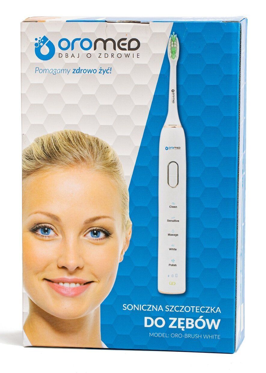 Электрическая зубная щетка Oromed ORO-BRUSH White