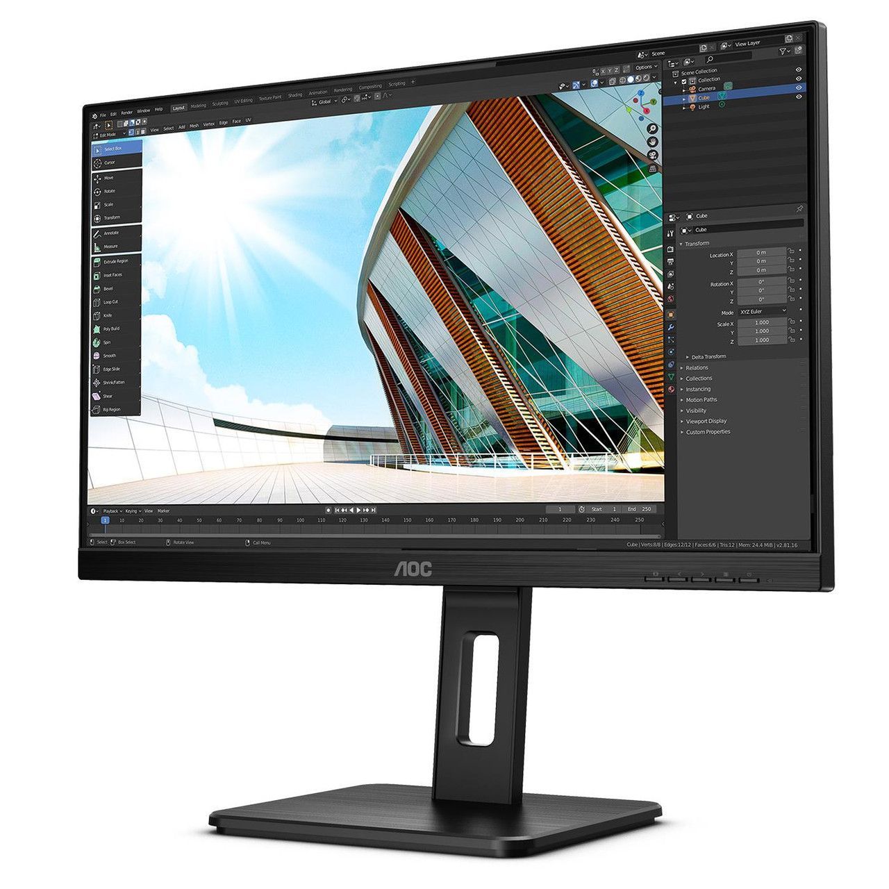 РК монітор AOC Q24P2Q