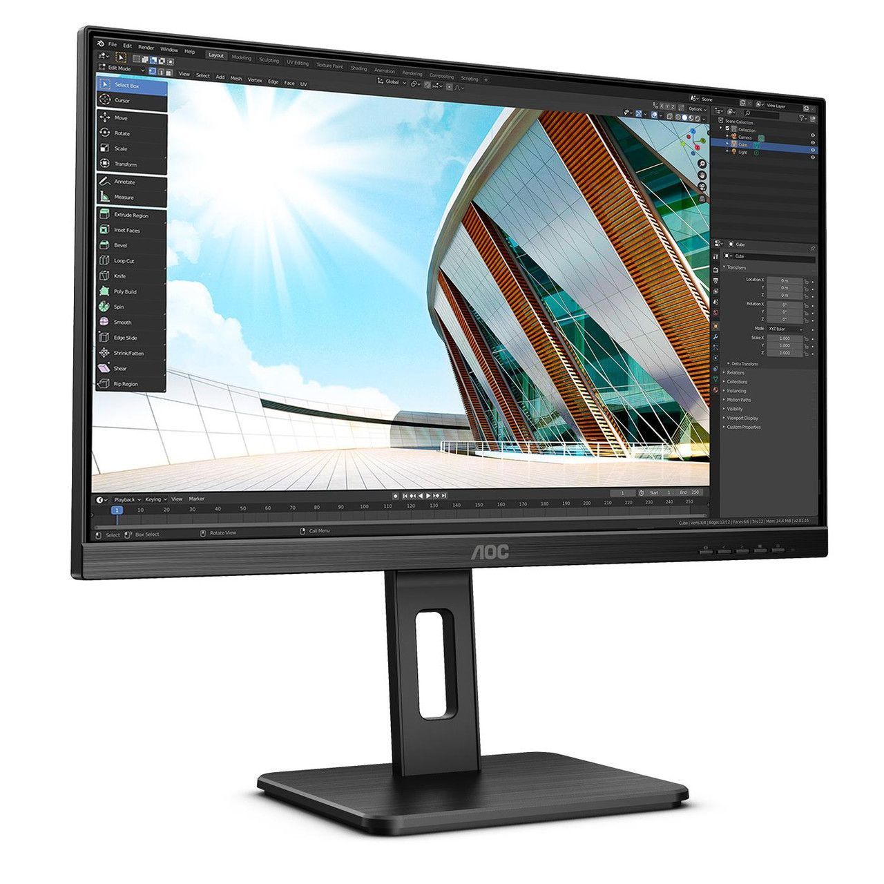 РК монітор AOC Q24P2Q