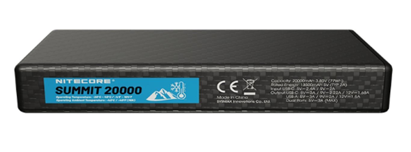 Внешний аккумулятор (павербанк) Nitecore Summit 20000 20000mAh Grey