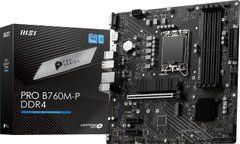 Материнська плата MSI PRO B760M-P DDR4