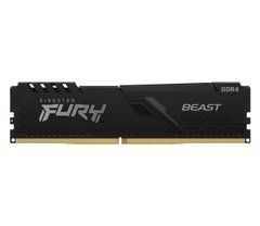 Память для настольных компьютеров Kingston FURY 8 GB DDR4 3200 MHz Beast Black (KF432C16BB/8)