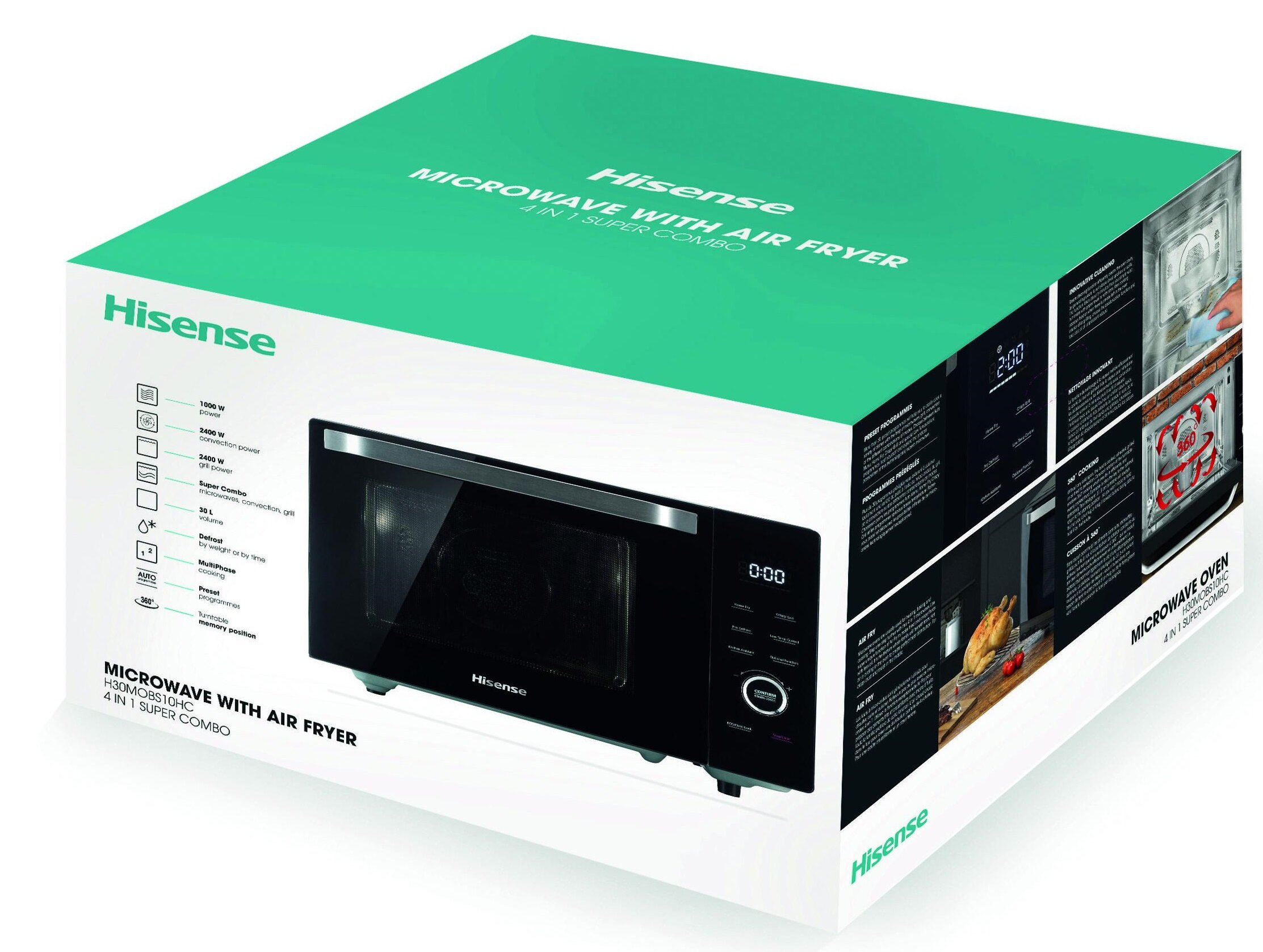 PSK MEGA STORE - Hisense H30MOBS10HC forno a Microonde Superficie