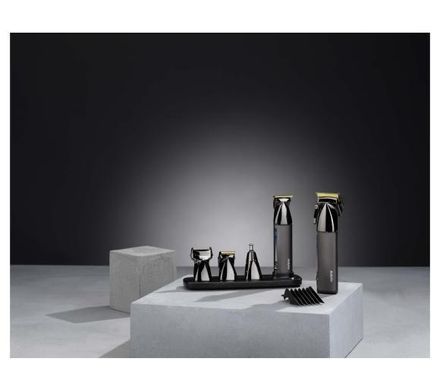 Тример для бороди та вусів BaByliss Super-X Metal Black Edition MT991E