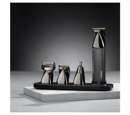 Тример для бороди та вусів BaByliss Super-X Metal Black Edition MT991E