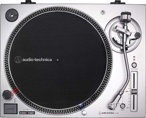 DJ програвач Audio-Technica AT-LP120XUSB Silver AT-LP120XUSBSV