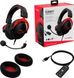 Комп'ютерна гарнітура Hyperx Cloud II Red (KHX-HSCP-RD/4P5M0AA)