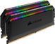 Память для настольных компьютеров Corsair 16 GB (2x8GB) DDR4 3200MHz Dominator Platinum RGB Black (CMT16GX4M2Z3200C16)