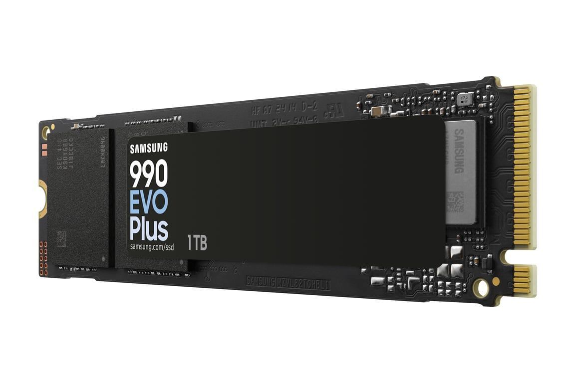 SSD накопитель Samsung 990 Evo Plus 1 TB (MZ-V9S1T0BW)