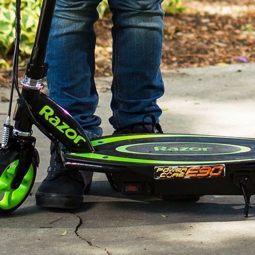 Детский электросамокат Razor Power Core E90 Green