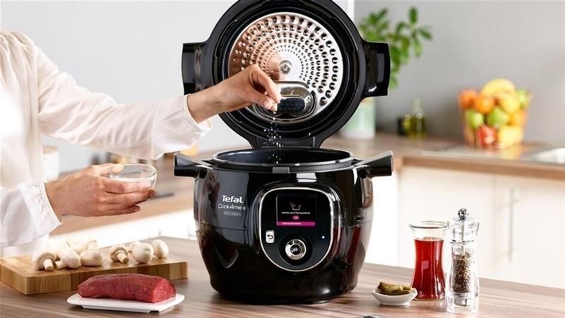 Мультиварка - скороварка Tefal COOK4ME + Connect CY855830