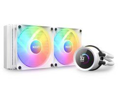 Водяное охлаждение NZXT Kraken 280 RGB White (RL-KR280-W1)