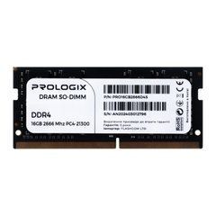 Память для ноутбуков Prologix 16 GB SO-DIMM DDR4 2666 MHz (PRO16GB2666D4S)