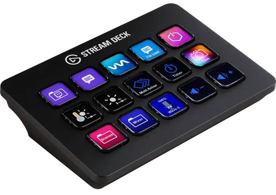 Контролер для стрімінга Elgato Stream Deck MK.2 Black (10GBA9901)