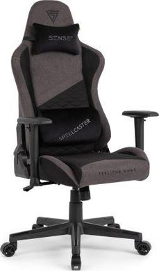 Комп'ютерне крісло для геймера Sense7 Spellcaster Senshi Edition XL Gray
