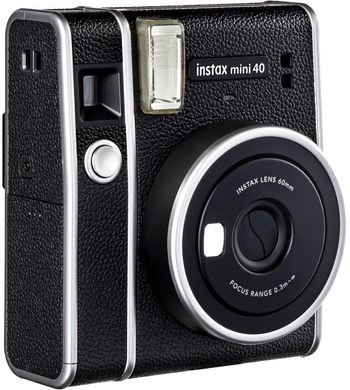 Фотокамера мгновенной печати Fujifilm Instax Mini 40 Black (16696863)