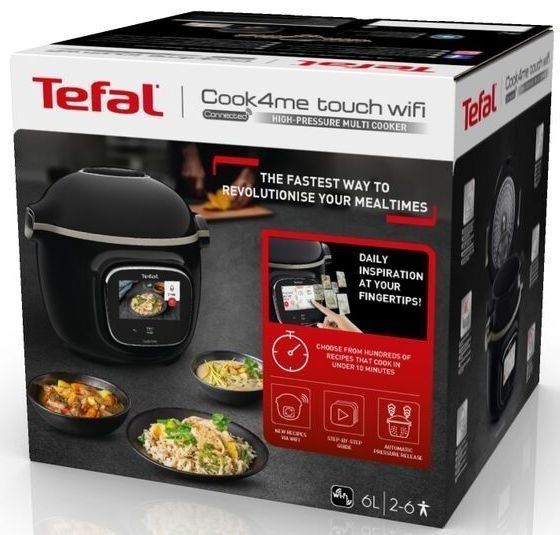 Мультиварка - скороварка Tefal Cook4me Touch CY912830