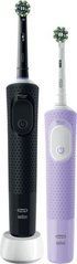 Набор из 2-х электрических зубных щеток Oral-B Vitality Pro D103 Duo Black/Purple