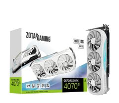 Відеокарта Zotac Gaming GeForce RTX 4070 Ti Trinity OC White Edition (ZT-D40710Q-10P)