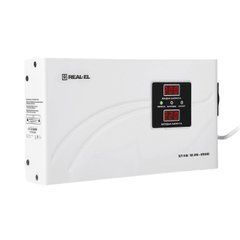Стабілізатор напруги Real-El Stab Slim-1000 White (EL122400007)
