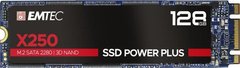 SSD накопитель Emtec X250 128 GB (ECSSD128GX250)