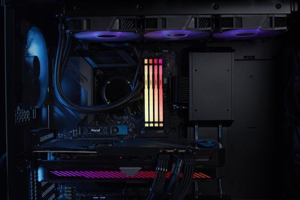 Память для настольных компьютеров Kingston Fury 64GB (2x32GB) DDR5 6000MHz Beast RGB EXPO (KF560C30BBEAK2-64)