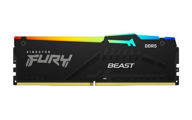 Память для настольных компьютеров Kingston Fury 64GB (2x32GB) DDR5 6000MHz Beast RGB EXPO (KF560C30BBEAK2-64)