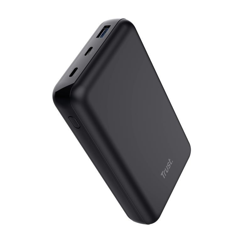 Внешний аккумулятор (павербанк) Trust Laro 20000mAh 100W Black (25240)