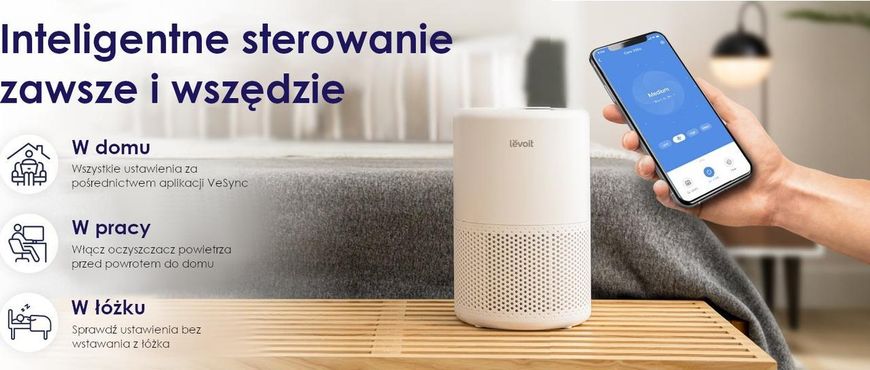 Очищувач повітря Levoit Smart Air Purifier Core 200S White (HEAPAPLVSEU0064)