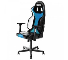 Комп'ютерне крісло для геймера Sparco GRIP SKY Black/Blue