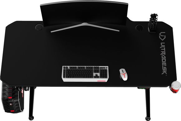 Геймерский игровой стол Ultradesk Level V2 (UDESK-LVA-BB)