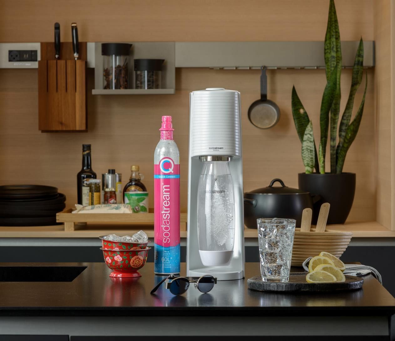 Сифон для газирования воды SodaStream Terra White