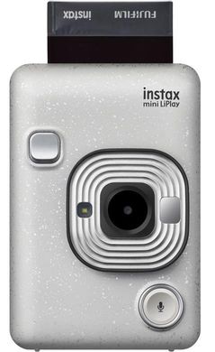 Фотокамера миттєвого друку Fujifilm Instax Mini LiPlay Stone White (16631758)