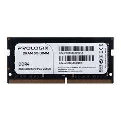 Память для ноутбуков Prologix 8 GB SO-DIMM DDR4 3200 MHz (PRO8GB3200D4S)
