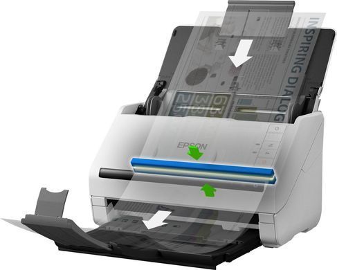 Протяжний сканер Epson WorkForce DS-530II (B11B261401)