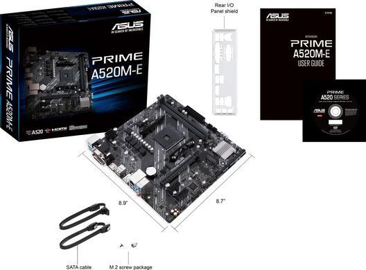 Материнская плата Asus Prime A520M-E/CSM