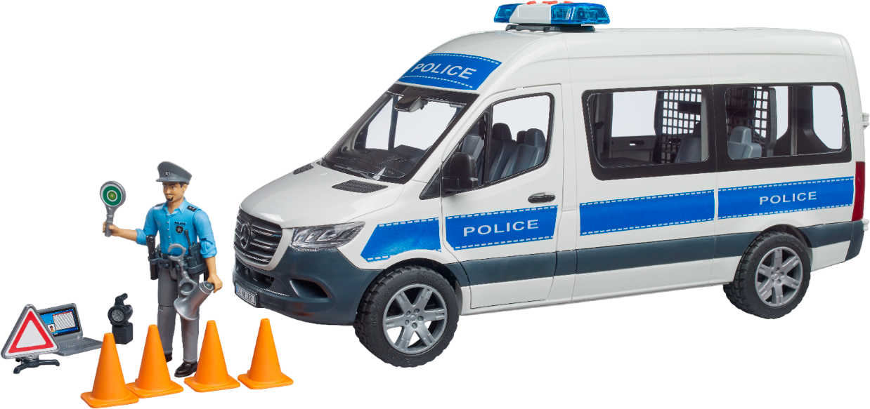 Іграшкова поліцейська машина Bruder Поліцейське авто MB Sprinter (02683)